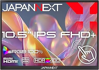 JAPANNEXT 10.5英寸 移动显示器 JN-MD-iET105FP【2年保修】