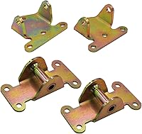 Vista 2 de YHB Conjunto de montaje de motor sólido SBC BBC para Chevy Frame MountRat Rod Hot Street Engine Bracket Kit 3990914 3960768 6258154 - Soportes