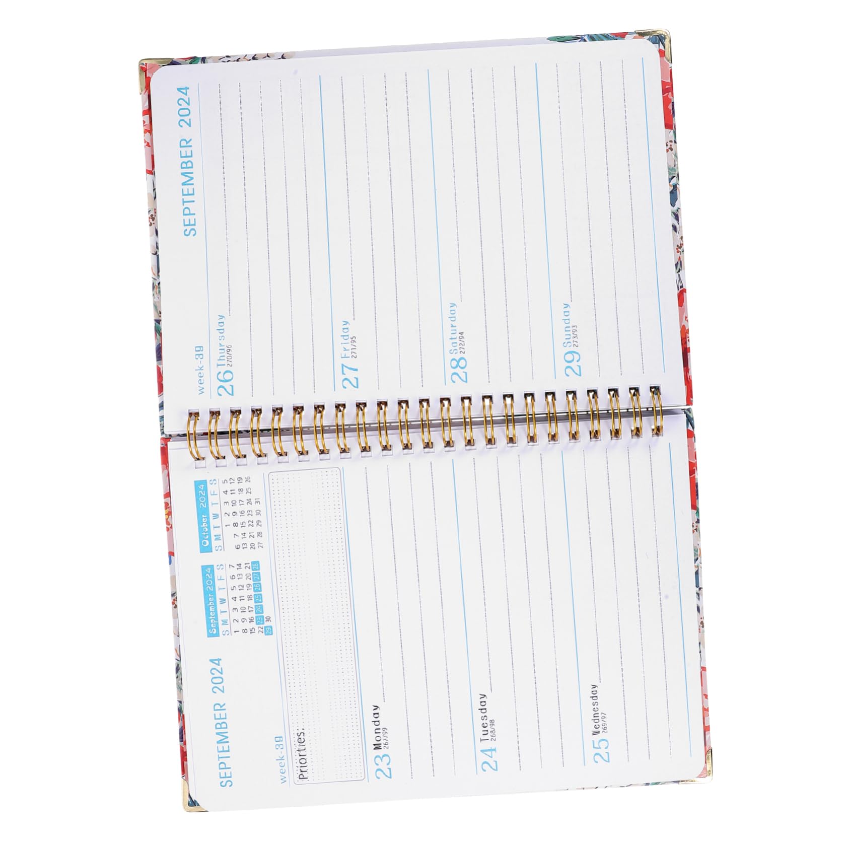 VILLCASE 5stücke Binder Notizbuch Tragbarer Planer Organizer Für Büro Und Studium Für Lehrer Und Schüler Mit Elegantem Cover Und Praktischen Notizseiten