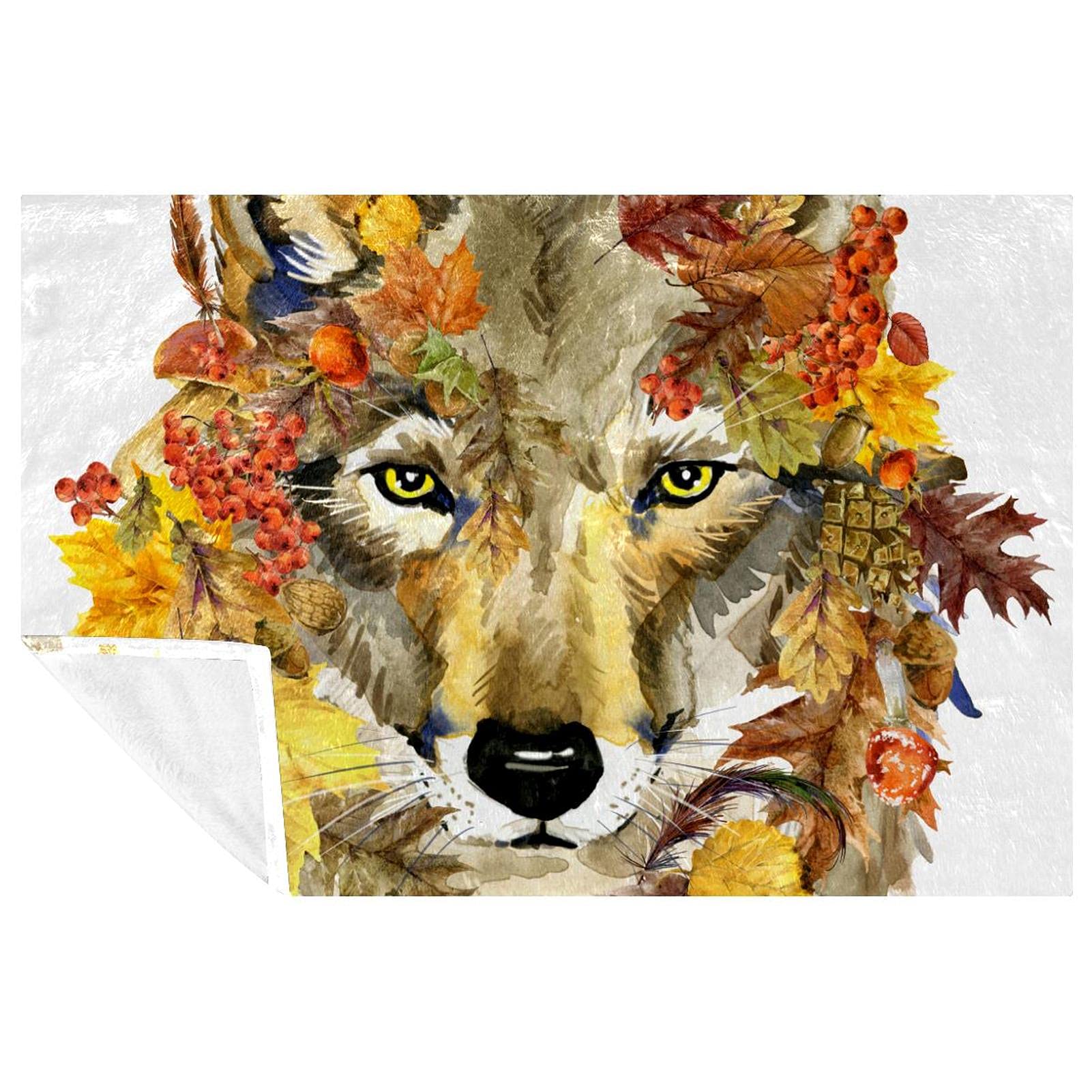 Couverture loup douce pour des soirées cocooning chaleureuses
