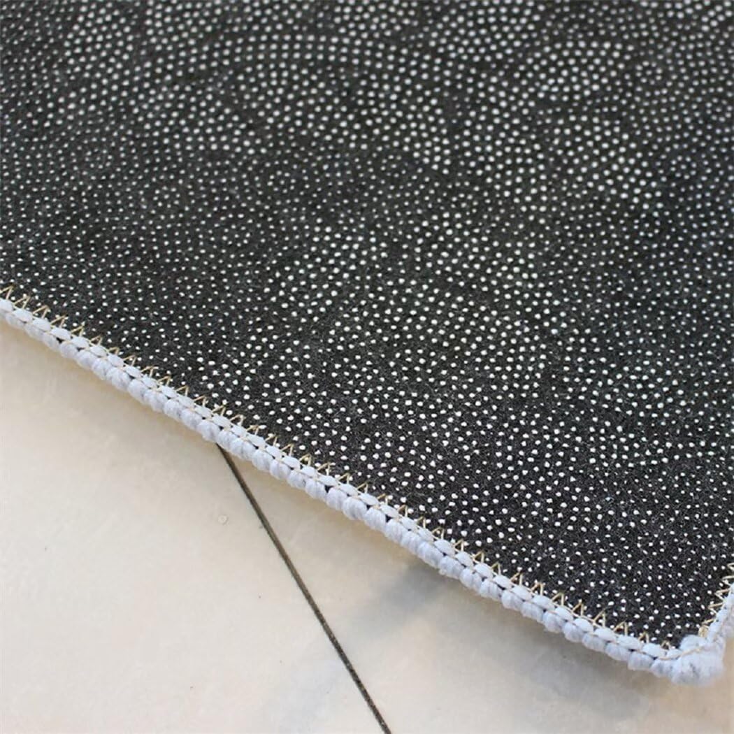 Decoration Chambre Fille Ado Tapis Esthétique Pour Chambre À Coucher Tapis D'Intérieur Gris Pour Chambre À Coucher, Rectangulaire, Décoration De Balcon Tapis Poil Ras 100X160Cm 3Ft 3.4''X5Ft 3''
