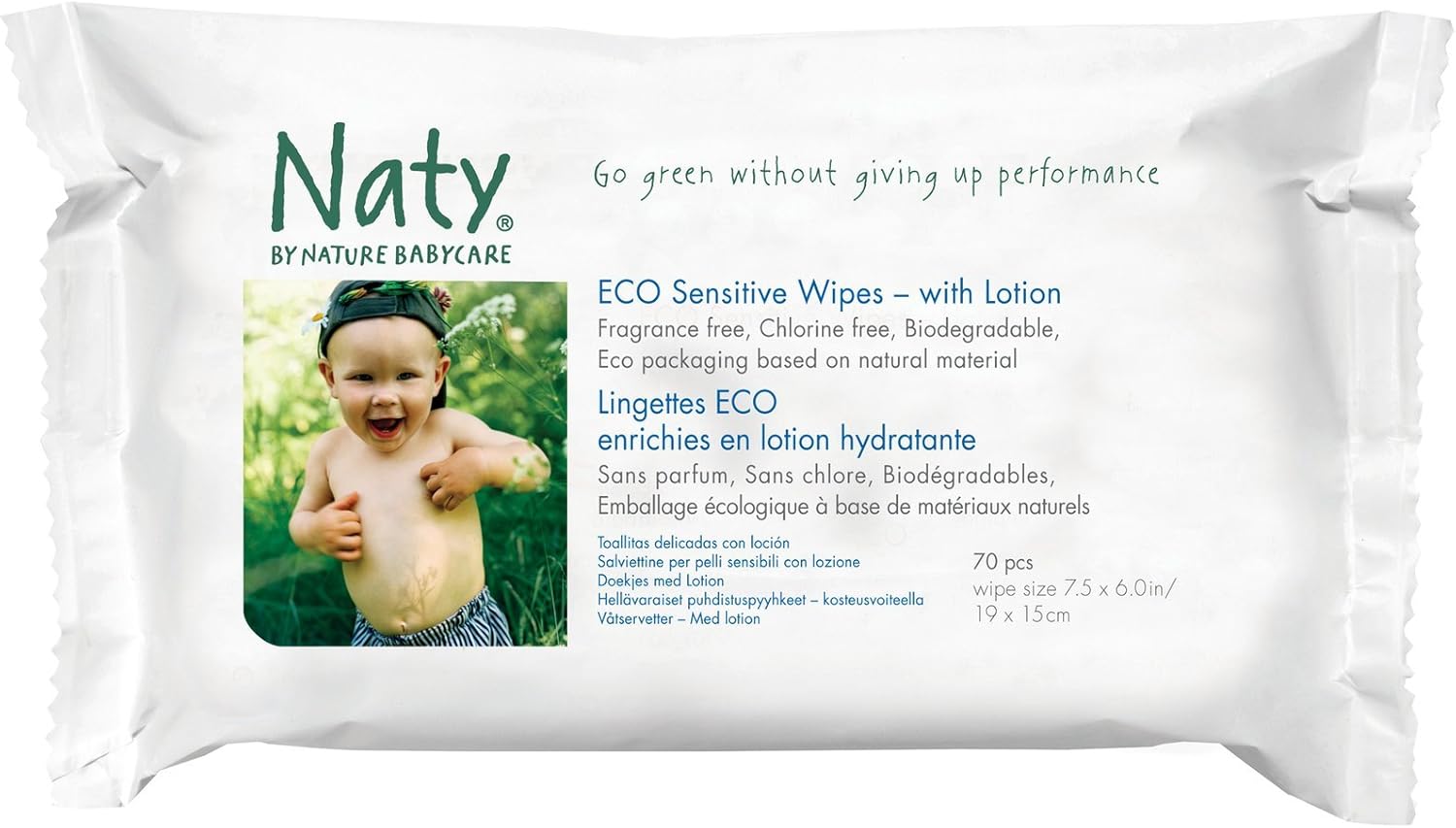 Nature Baby Care EcoSensitive with Lotion Baby Wipes Pack