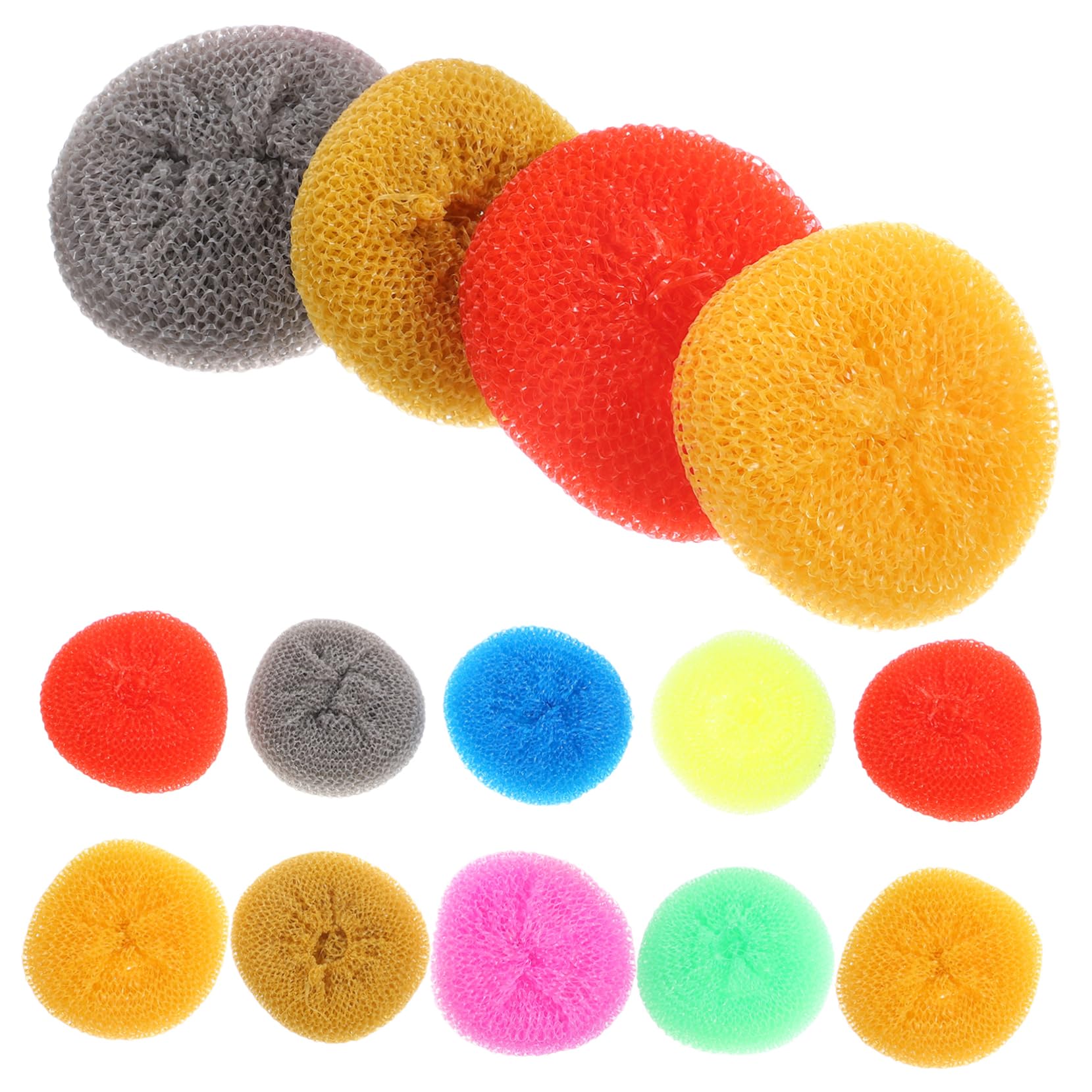 GARVALON Efficient Cleaning Pot Scrubbers Dishwasher Balls for Dish Washing Kitchen Scrub Pads Scrub for Cleaning Kitchen Brush