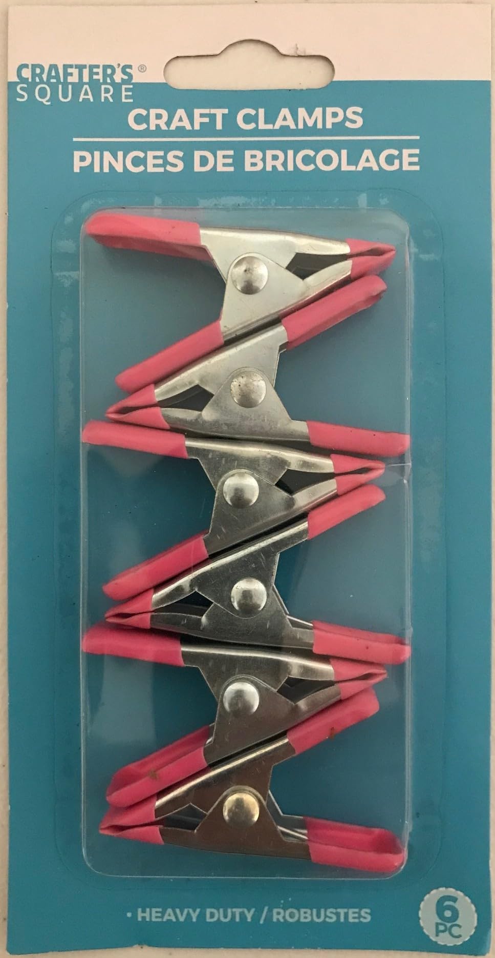 Crafter's Square Craft Claps 2 inch Heavy Duty Spring Clamps - 6 pc Set-image-13