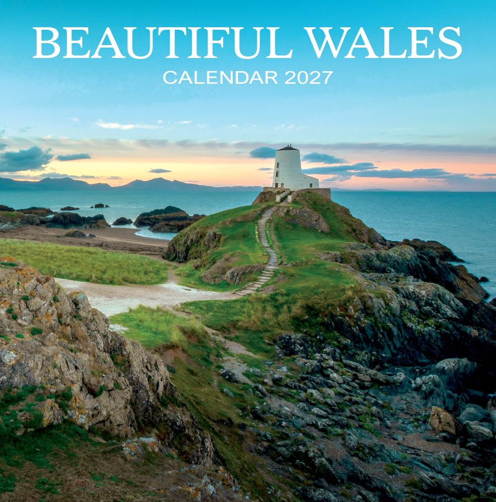 2027 Wales Calendar: Beautiful Wales - Square Wall Calendar - Month to View - 12 Months