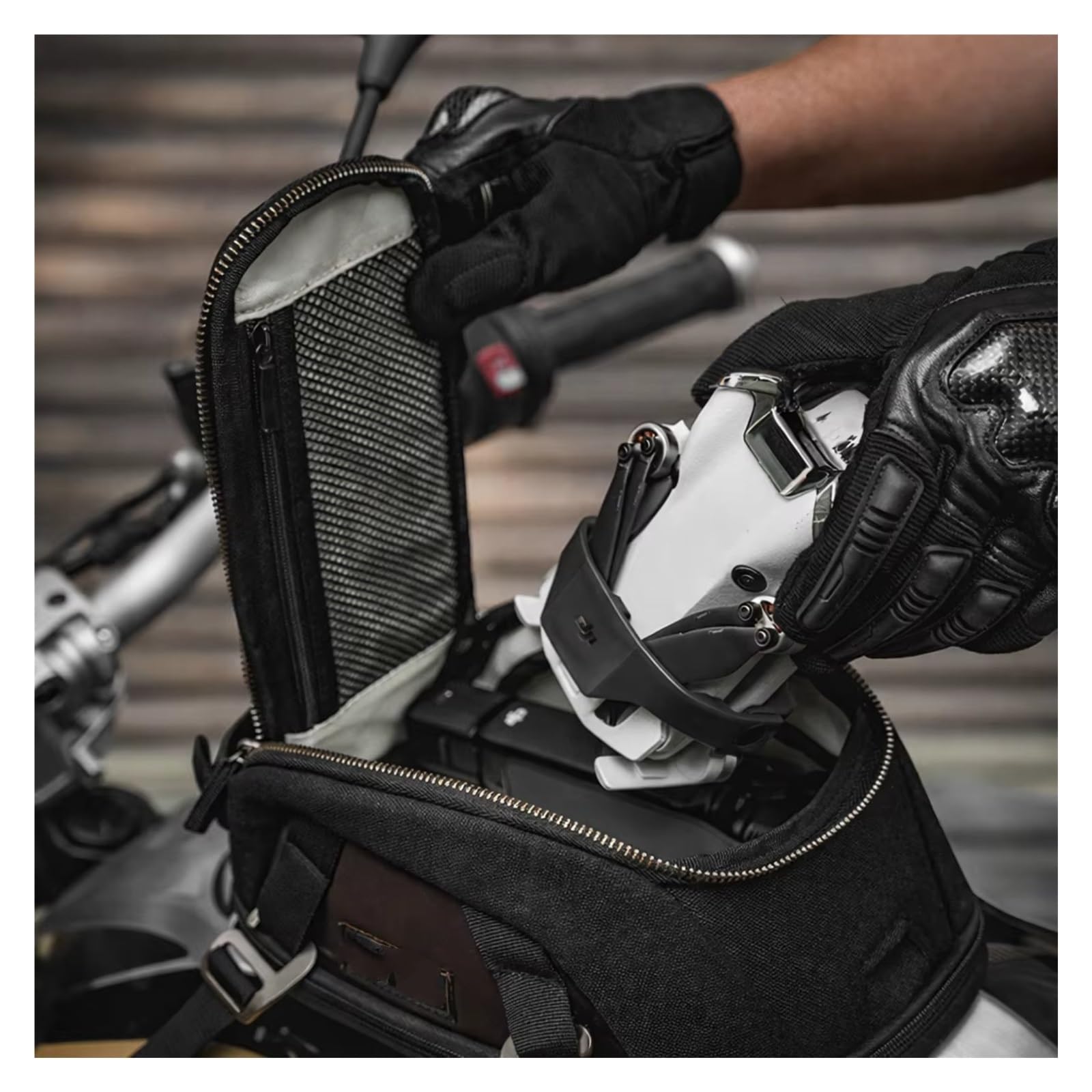 Borsa Da Serbatoio Per Moto Magnetica Universale Per Impermeabile Espandibile Accessori Per Parti Per Viaggio Sacche Moto