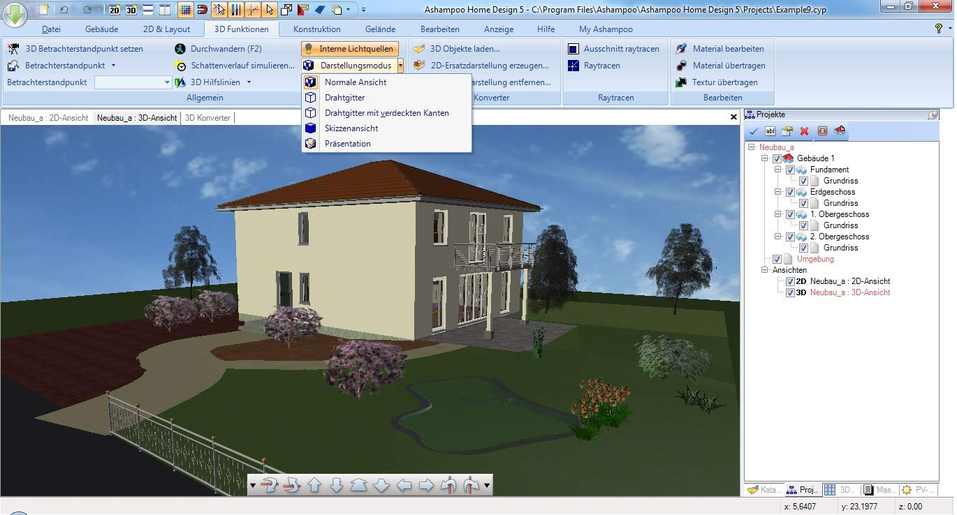 Architect Home Design 5 - für die Architektur, Haus, Wohnplaner, Garten für Windows 10, 8.1, 7