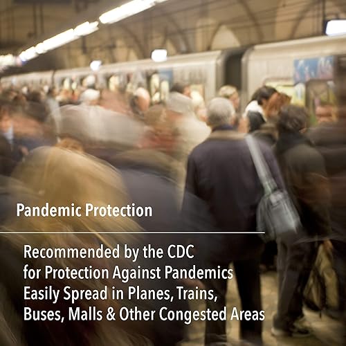 Miniatura 5 de Honeywell Safety Products SAF-T-Fit Plus - Mascarilla respiradora desechable P100 con válvula de exhalación, paquete de 1 (RWS-54020)