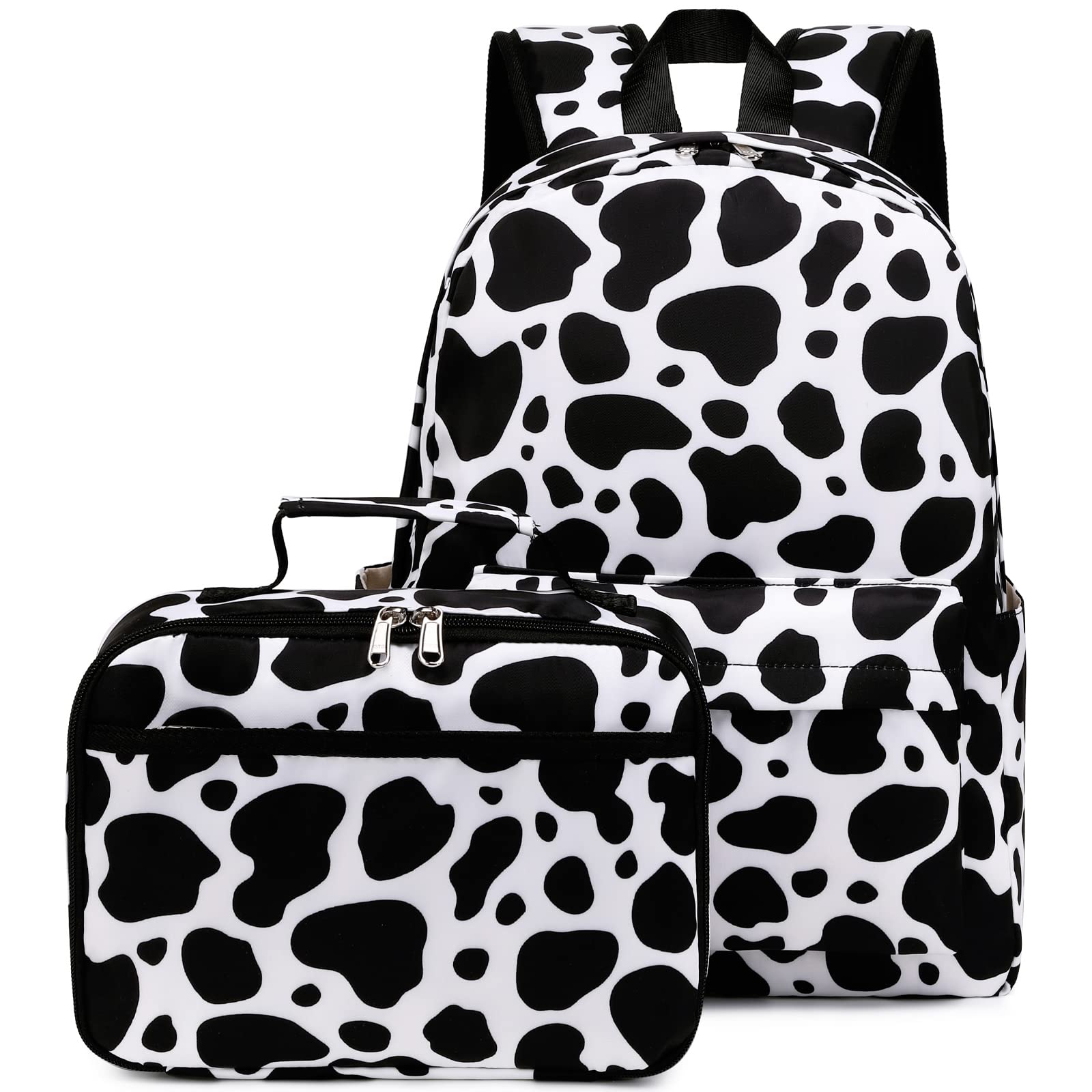 AUIVTY Preschool Backpack Kids Backpack with Lunch Box Toddler Backpack Kindergarten Daycare School Bookbag