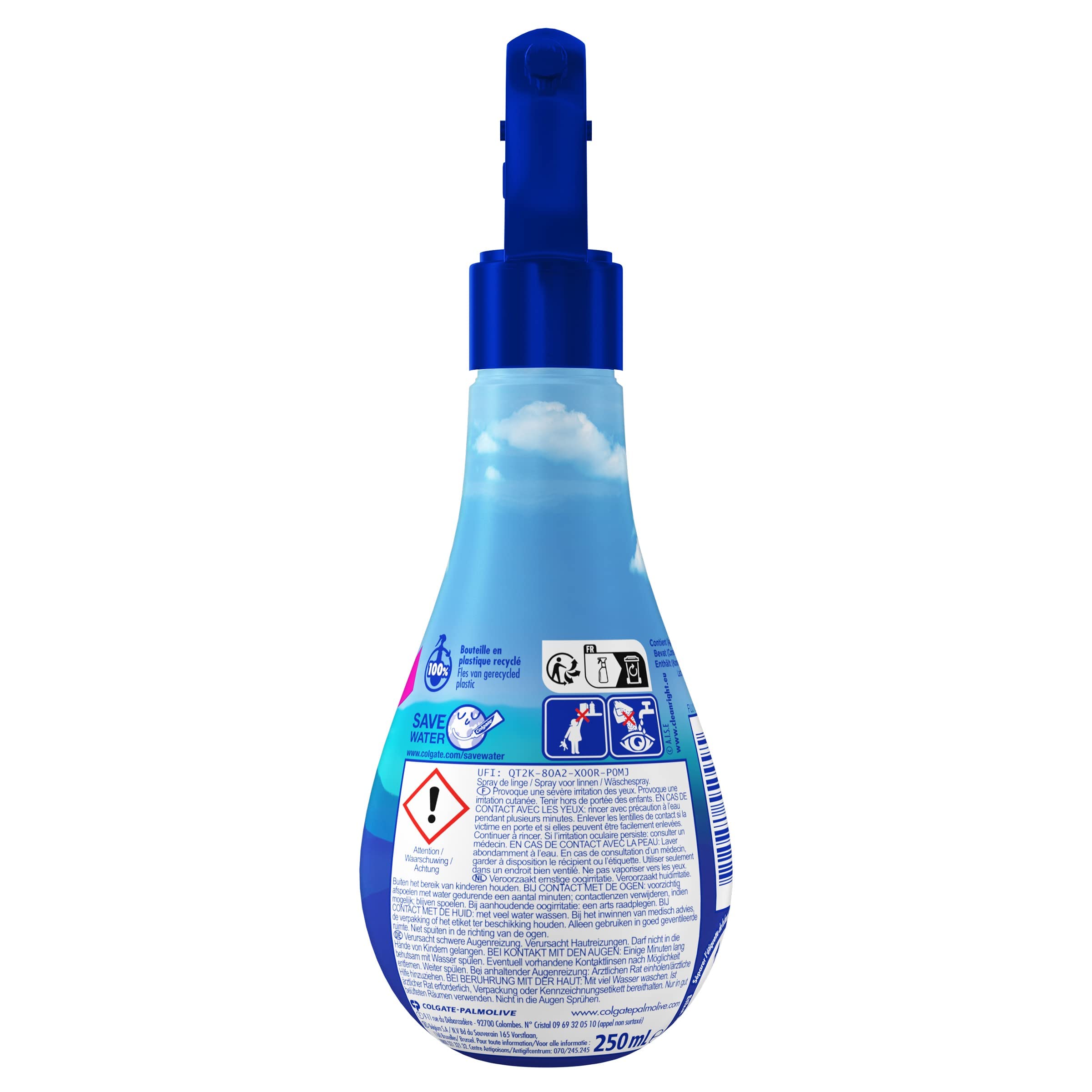 SOUPLINE Soupline Wäschenebel-Spray, Duftspray, Duftspray für Heimtextilien und Kleidung, ideale Ergänzung für Ihre Waschmittel und Weichspüler, 2 x 300 ml