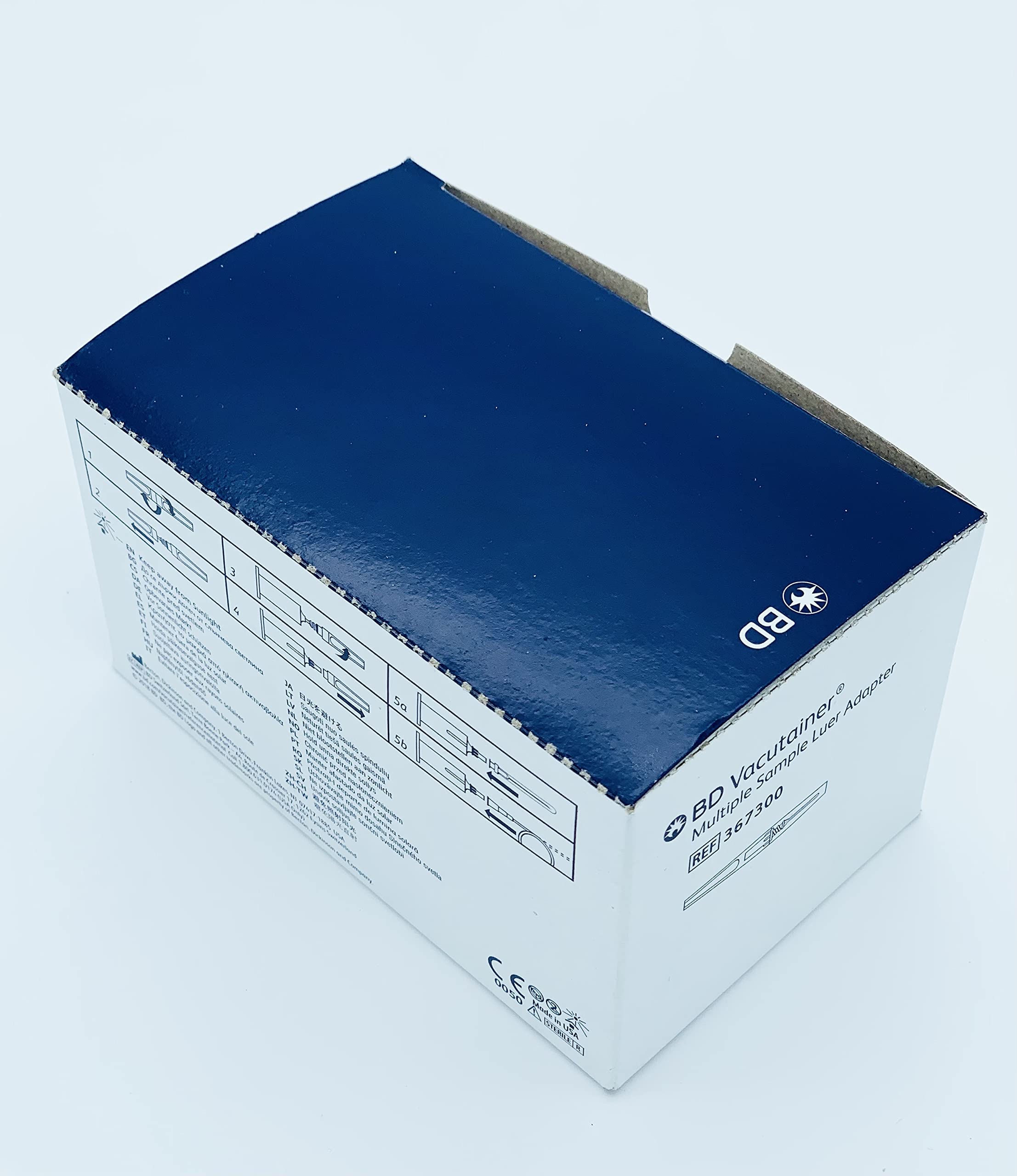 BD VS367300 Multiample Luer-Adapter, 100 Stück