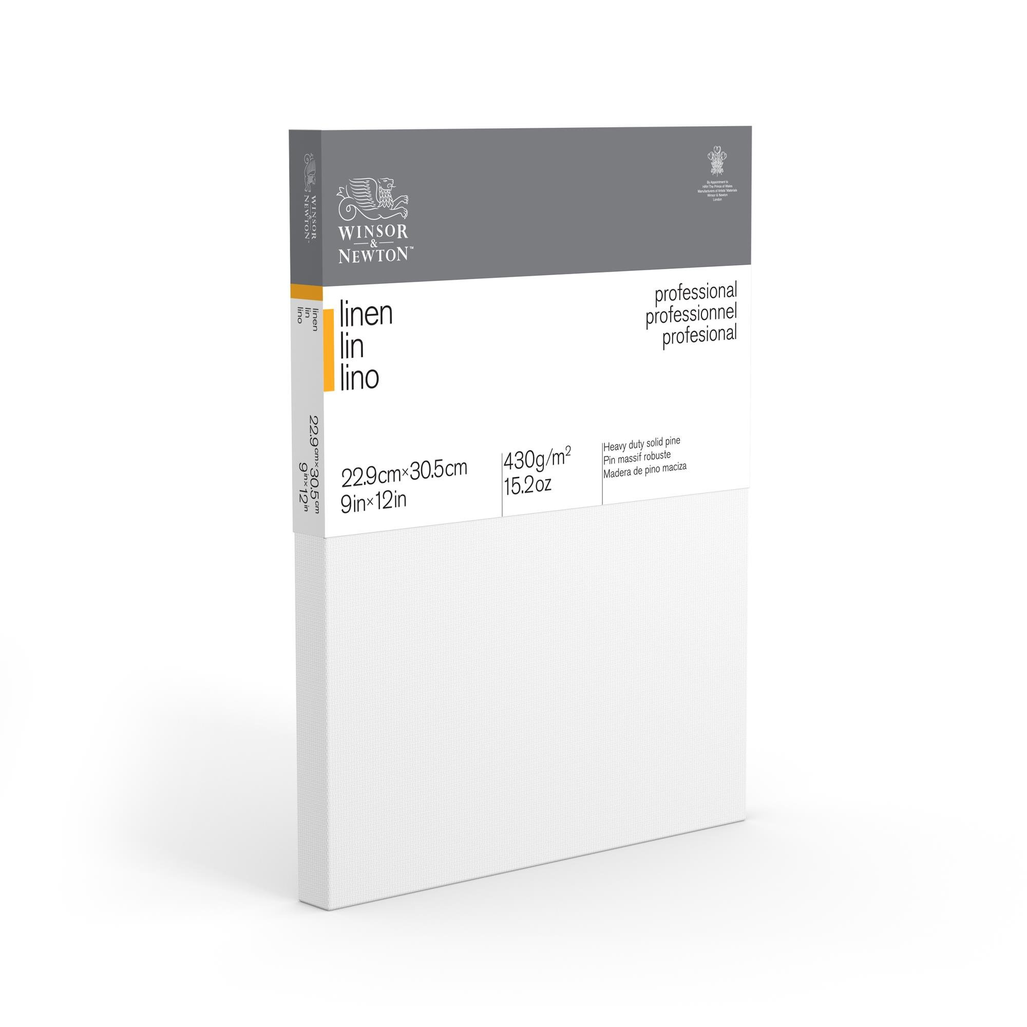 Winsor & Newton Off-White Professional Linen Canvas, 9" X 12"