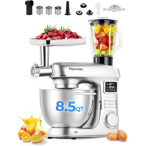 Stand Mixer 8-IN-1 8.5Qt 2000W 6 Speed Multifunction Fermentation
