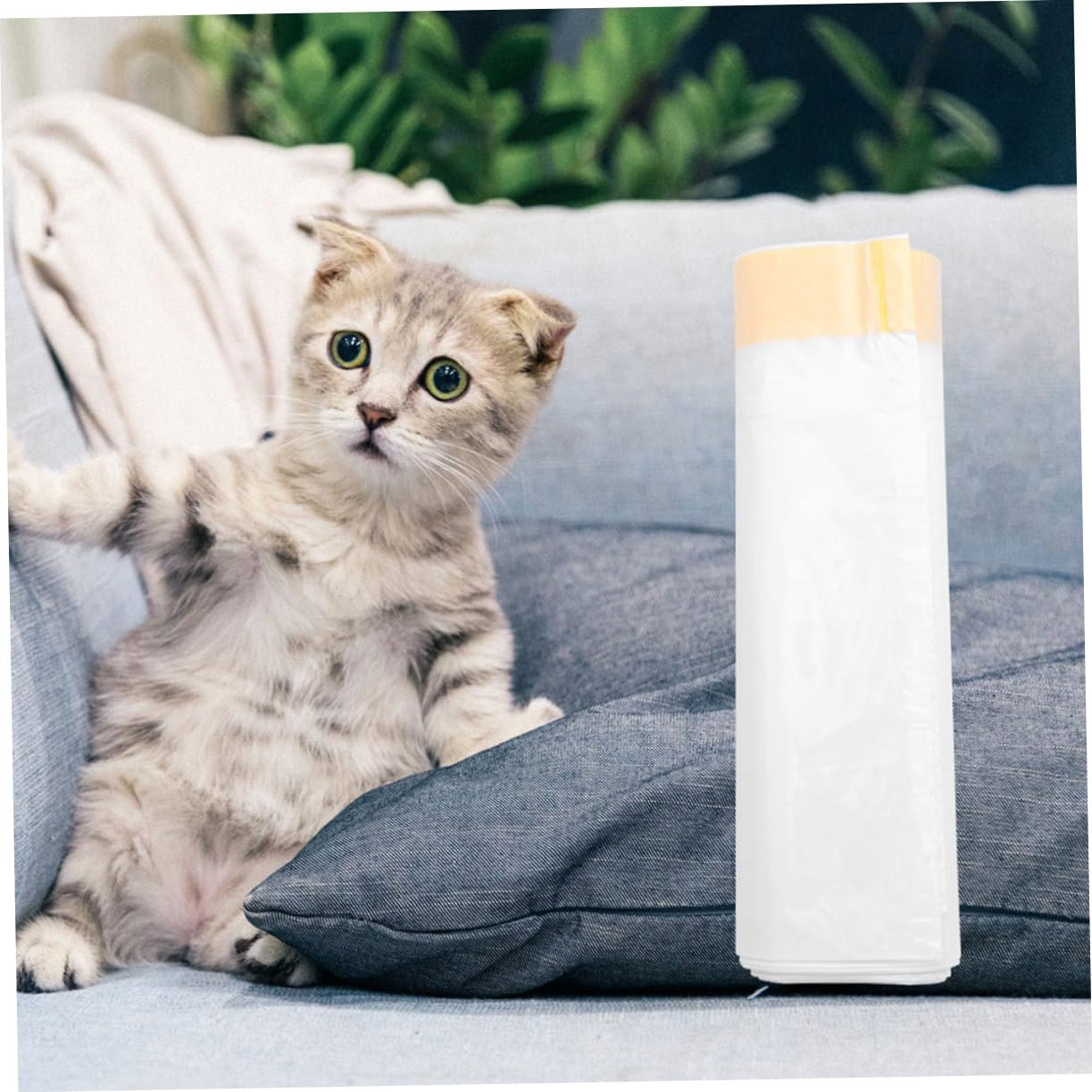 HANABASS 3sets Cat Litter Drawstring Bags 14-Piece Set Easy to Change Liners for Busy Cat Owners 2rolls*3