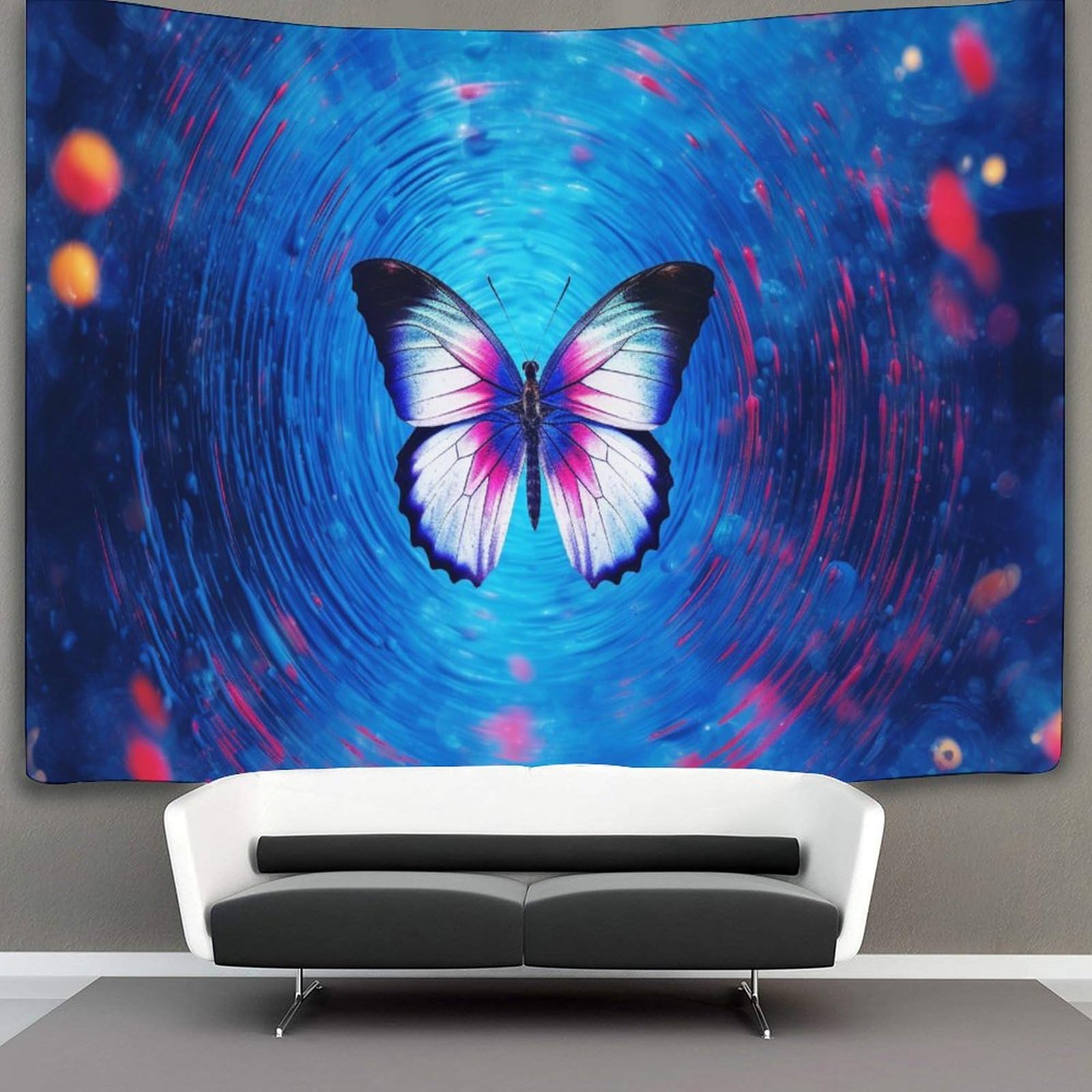 kaiyun Butterfly Tapestry Tapestries 3D Wall Hanging Home Decorations for Room 180cmx230cm