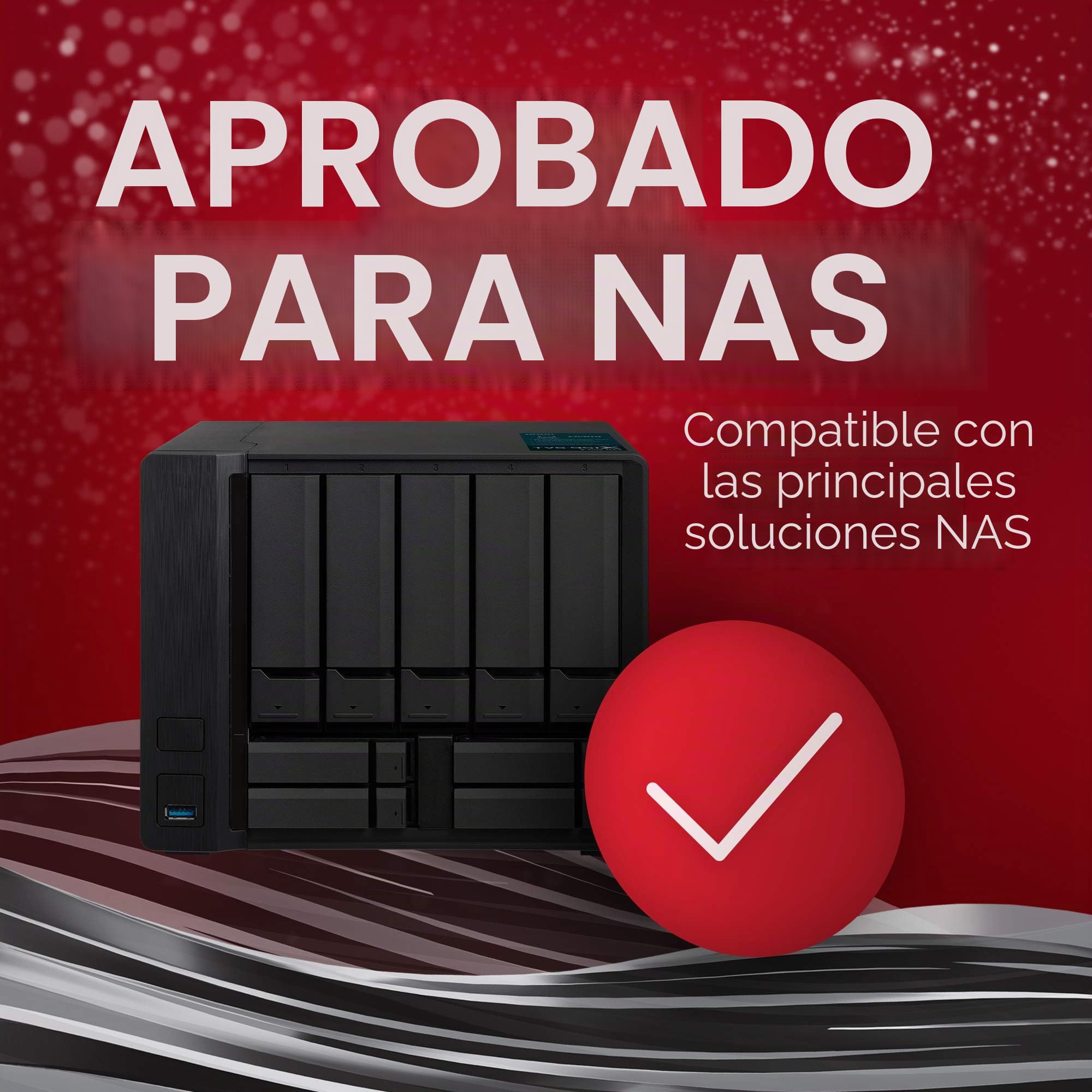 Seagate IronWolf Pro, 12TB, NAS, Disco duro interno, HDD, CMR 3,5" SATA 6 Gb/s, 7200 r.p.m., caché de 256 MB para almacenamiento RAID, servicio de recuperación de datos Rescue(ST12000NE0007)