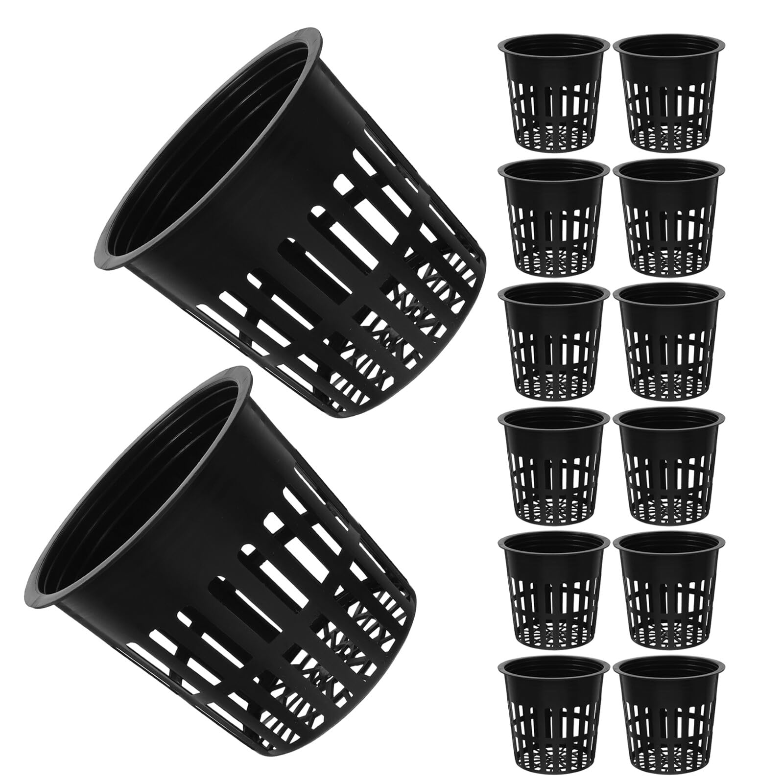 Pots hydroponiques pour jardinage hydroponique et aquarium à la maison, lot de 25 paniers