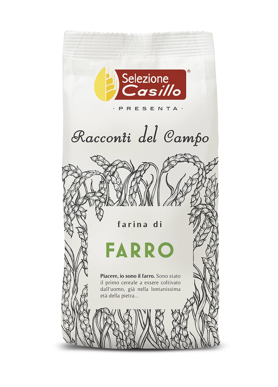 Selezione Casillo Farina di Farro di Alta Qualità - 500 gr - [confezione da 10]