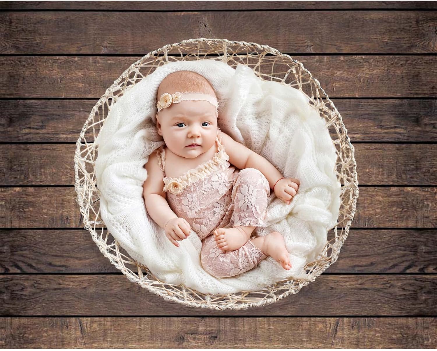 Avezano Rustic Wooden Floor Rubber Mats for Photography Brown Wood Floor Photo Backdrop for Newbron Wood Flooring Background Photo Studio Booth Props (6x4.5ft)