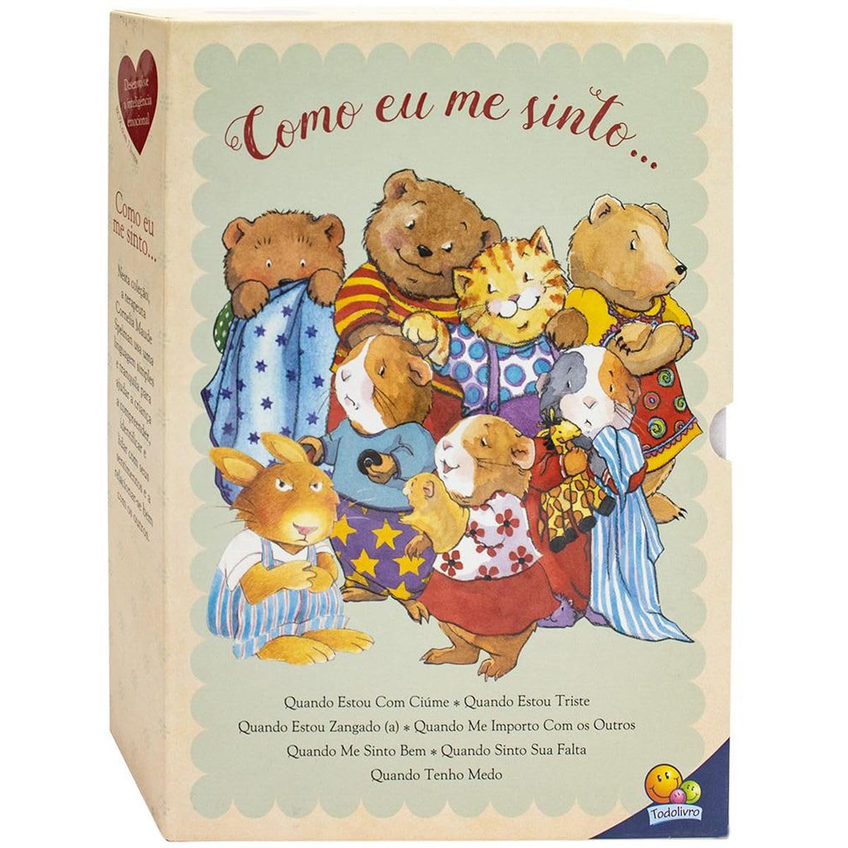 Box com 7 Livros Como Eu Me Sinto | Amazon.com.br