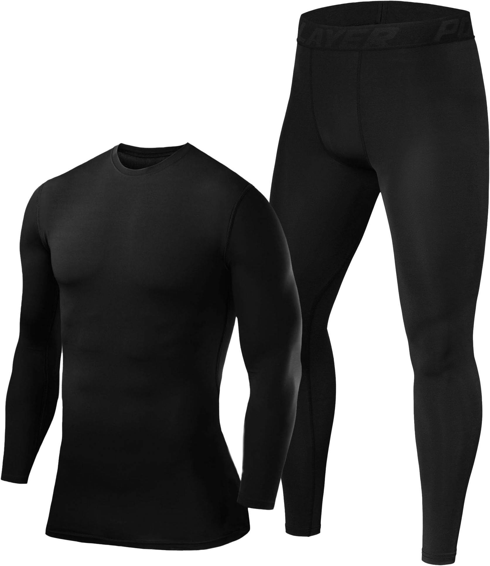 PowerLayerBoys' Thermal Performance Baselayer Top & Tights Compression Set