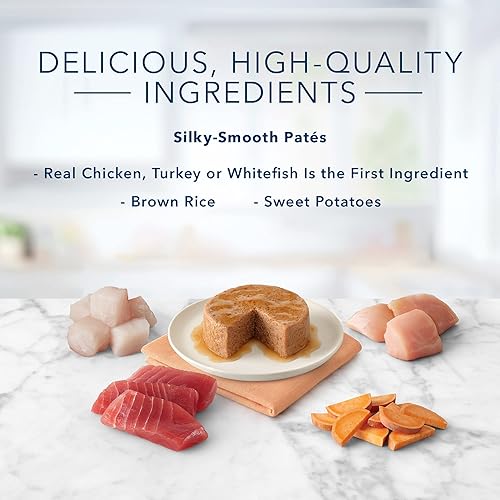 Miniatura 6 de Blue Buffalo Tastefuls Natural Pate - Alimento húmedo para gatos paquete de 24