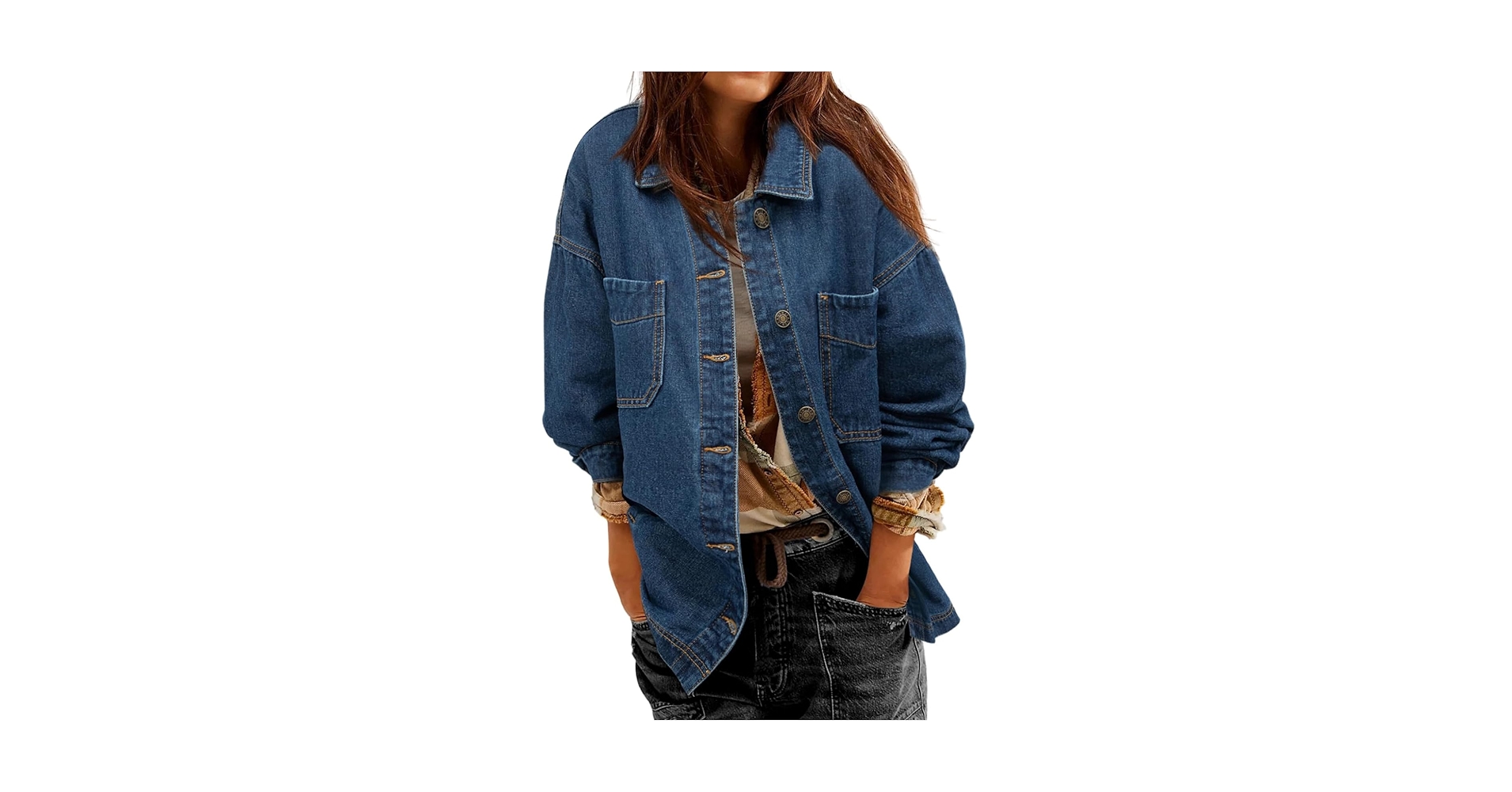 ジャケット・アウター alound oversized vintage denim shirts ジャケット・アウター alound oversized vintage denim shirts
