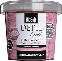 Soft Hair Cera Depilatória Mel E Açúcar Camomila Nova Gr.