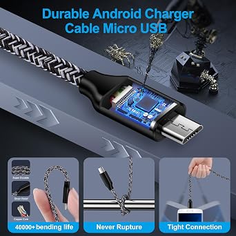 Charger Cord Replacement for Kindle Paperwhite/Oasis/E-Reader/Fire/Fire HD