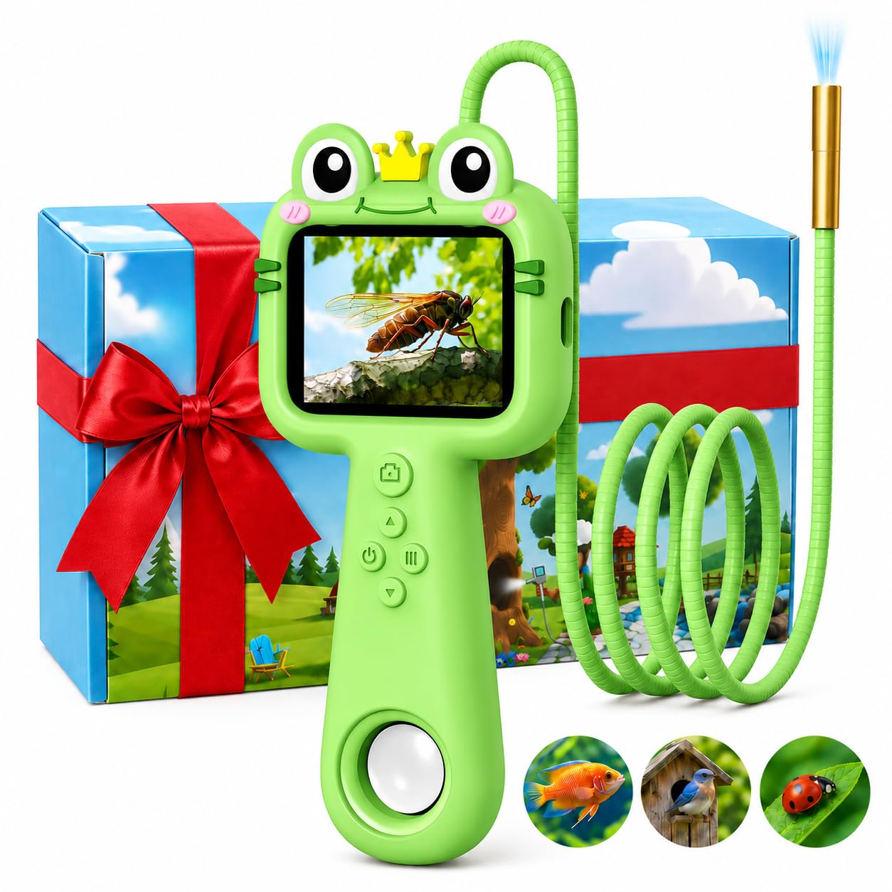 Vivid Glass Toy Borescope Camera for Kids