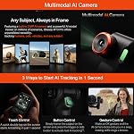 Hohem iSteady MT3 PRO KIT w/Spot Mini Moteur & Poignée Twist, Gimbal Stabilizer pour appareils photo Canon Sony Panasonic Nikon Fujifilm GoPro Téléphone intelligent, 2.5kg(5.51lbs) Charge utile, AI Suivi, télécommande amovible