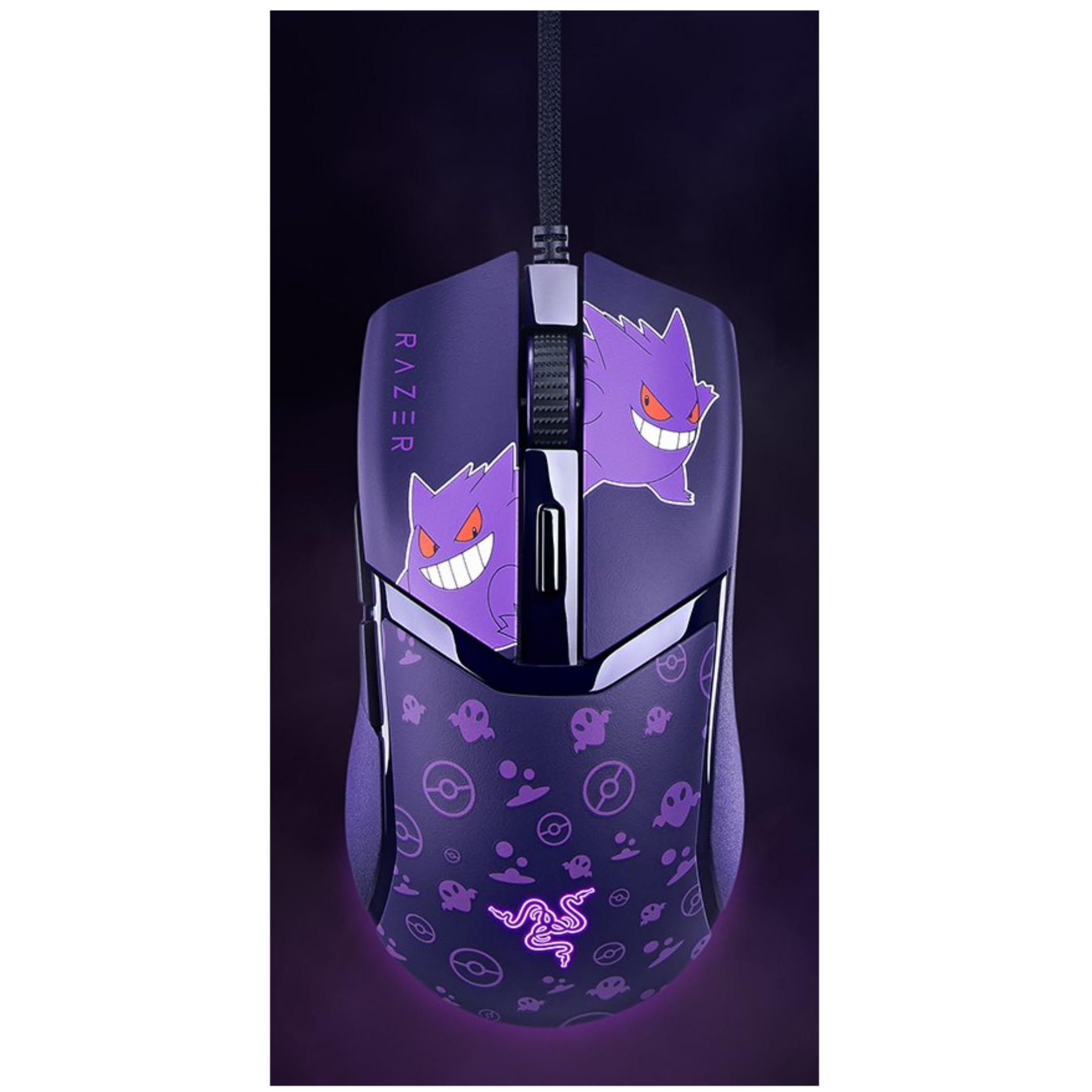 【新品】 Razer ポケモン リザードン ゲーミング マウス　オロチ　ゲンガー Amazon | Razer Cobra Gengar Edition - 軽量有線ゲーミングマウス