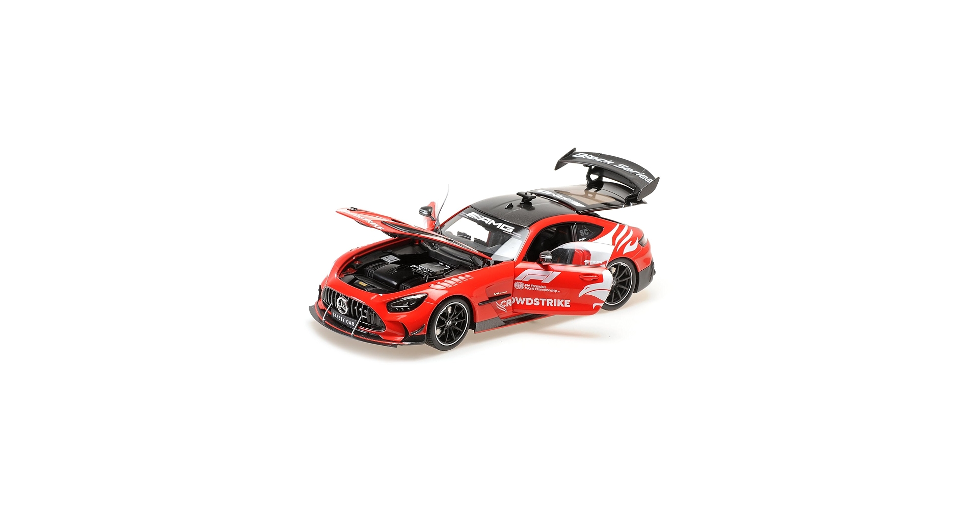Amazon | ミニチャンプス 1/18 メルセデス AMG GT ブラック