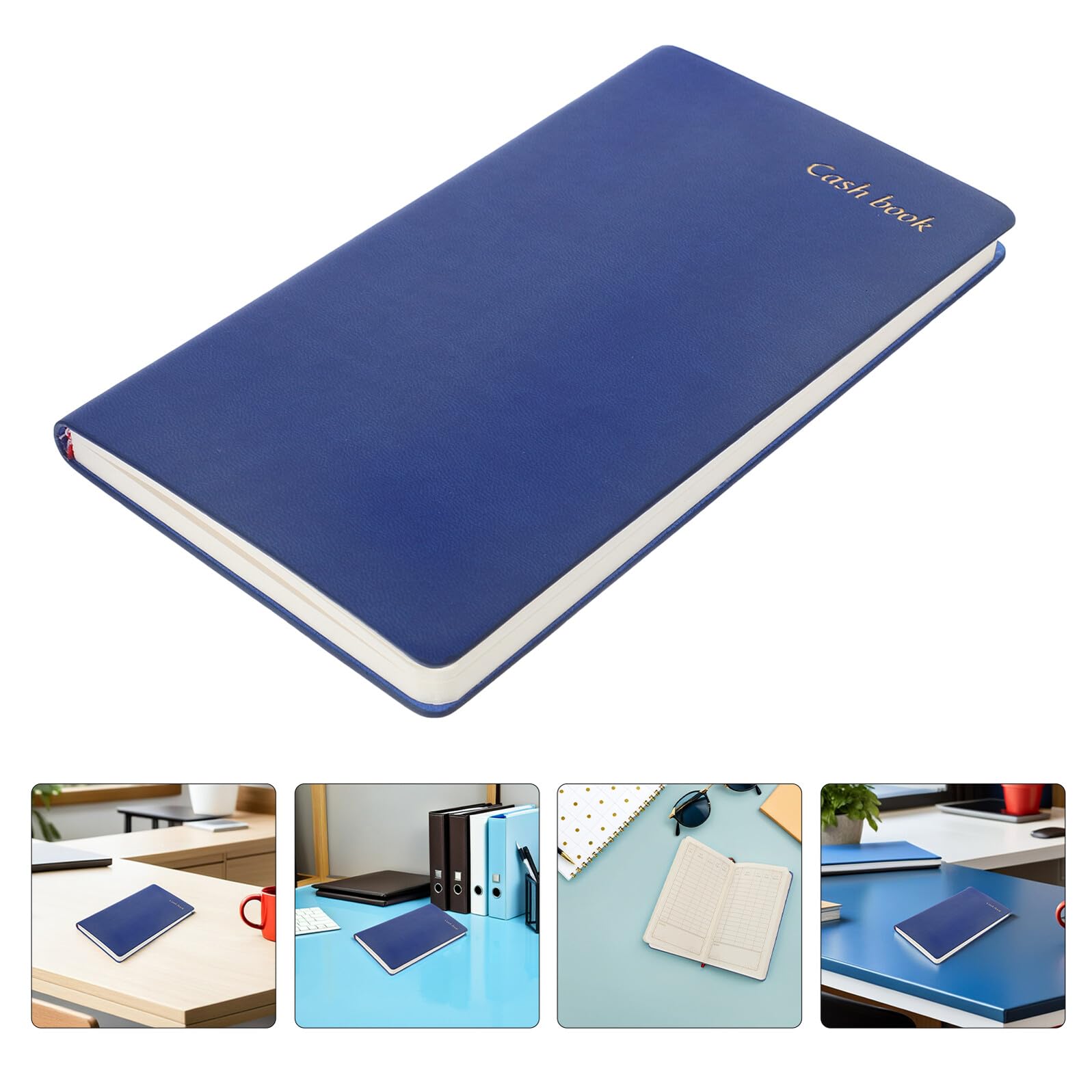 Sewroro Cuaderno de Presupuesto Personal A6 Azul Pu, 10 Unidades, Planificador Diario de Gastos y Ahorro, Libro de Contabilidad para Gestión Financiera Doméstica y Oficina
