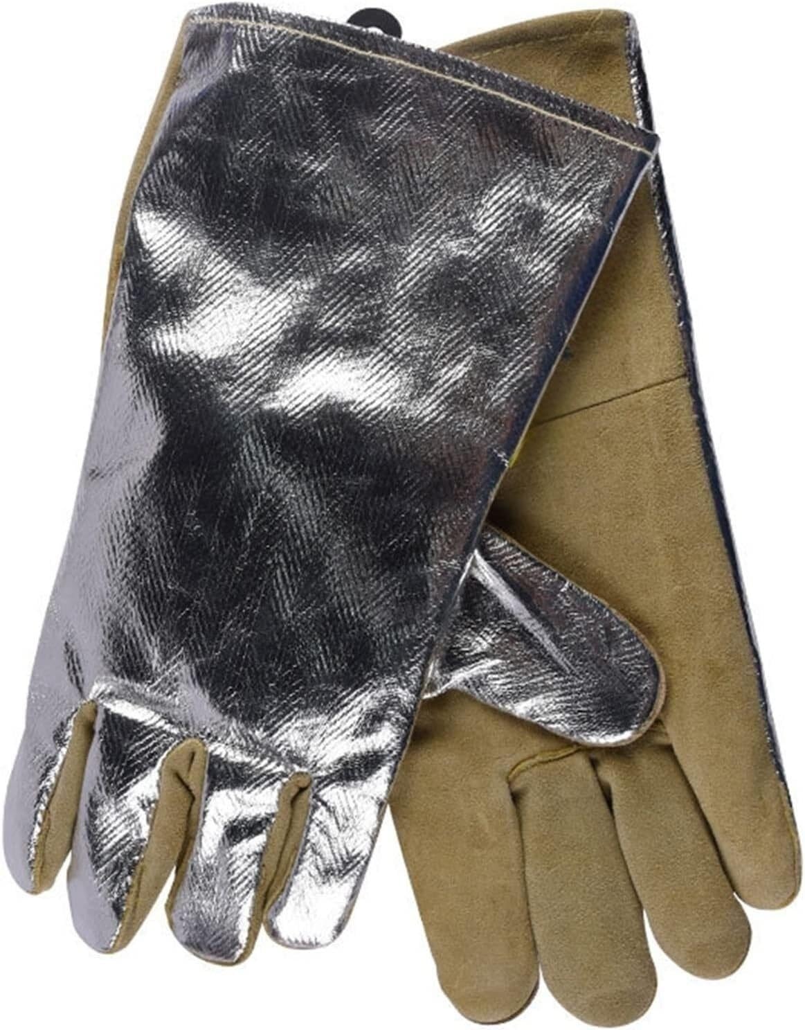 Gartenhandschuhe, schnittfeste Handschuhe, feuerfeste Handschuhe, isolierte Schweißhandschuhe, hochtemperaturbeständige Handschuhe, reflektierende Aluminiumhandschuhe, Handschuhe for Metallurgie, Herd