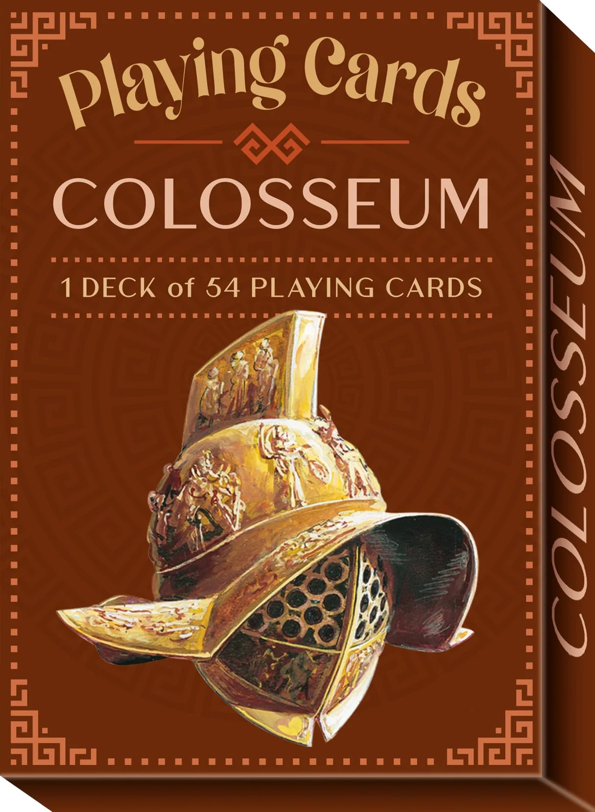 Baraja De Cartas Colosseum – Tarocchi De 54 Cartas – Ilustraciones De Gladiadores – Ideal Para Juegos De Mesa Y Coleccionistas
