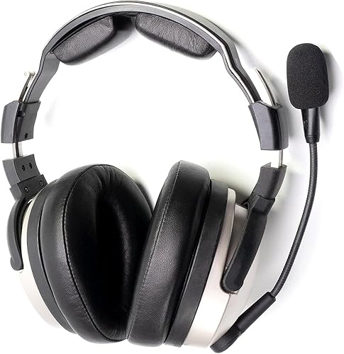 Miniatura 8 de Ture - Kit de actualización de piel de cordero para las orejas, sellos, diadema compatible con auriculares Lightspeed Zulu Series PFX Tango Sierra