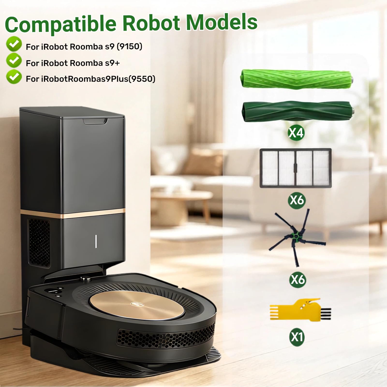 Amazon.co.jp: LAIMAI 交換用部品 iRobot Roomba s9+ (9550) S9 (9150