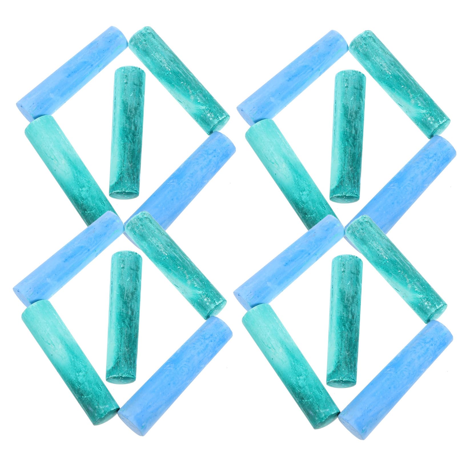 Yardwe Children's Outdoor Art Chalk 40pcs Set Erasable Safe for Boys and Girls Multi-surface Use