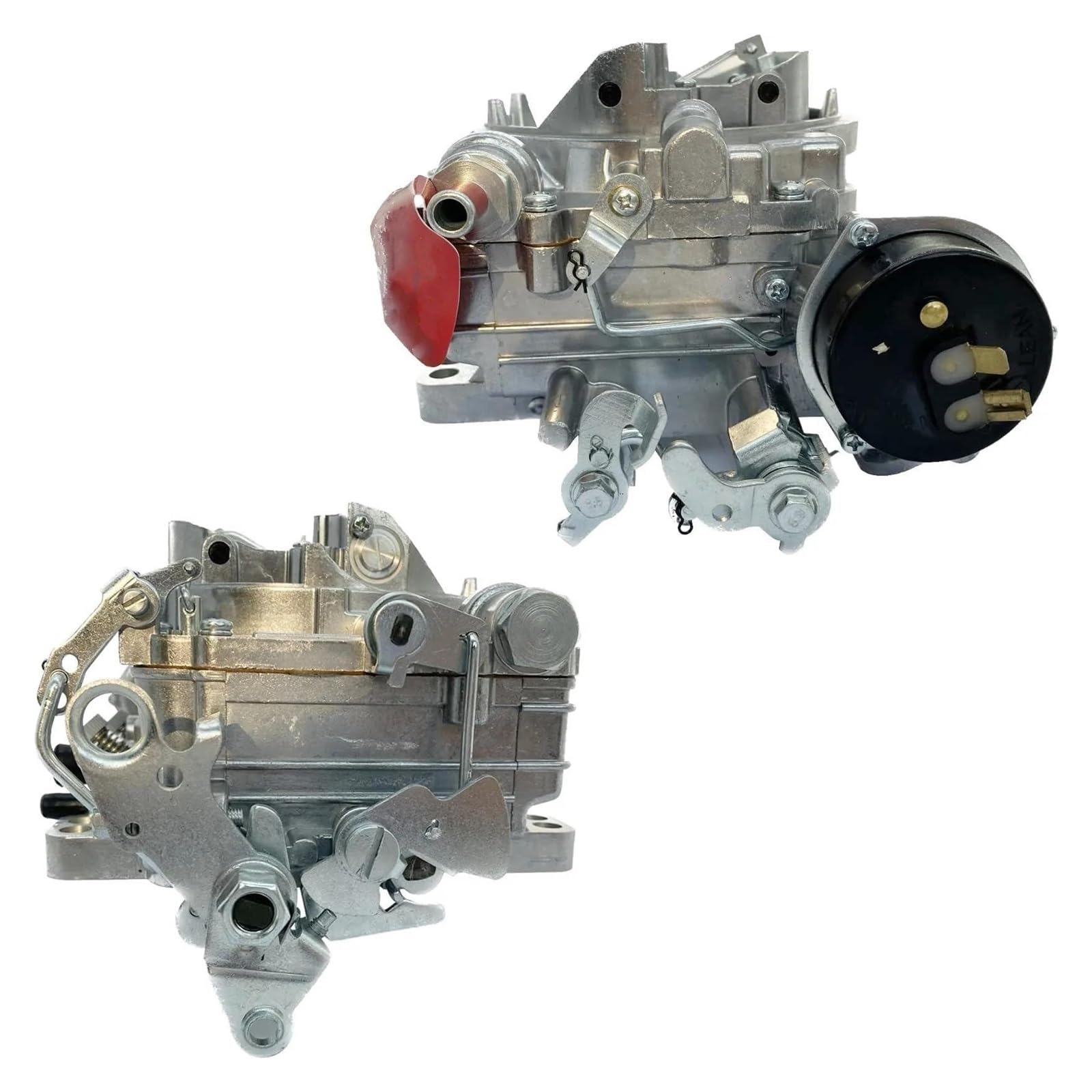 Vergaser Reparatursatz Umbausatz Für AVS2 Serie 650 CFM Ringförmiger Vergaser Booster Satiniert Finish (Elektrischer Choke) 1906 4-Fach