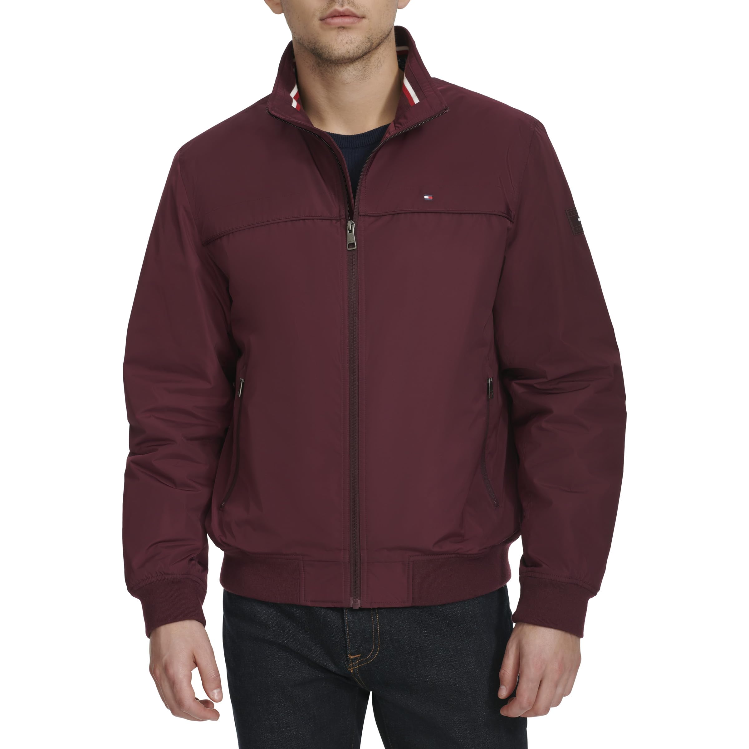 Mens Four-Pocket Bomber Jacket