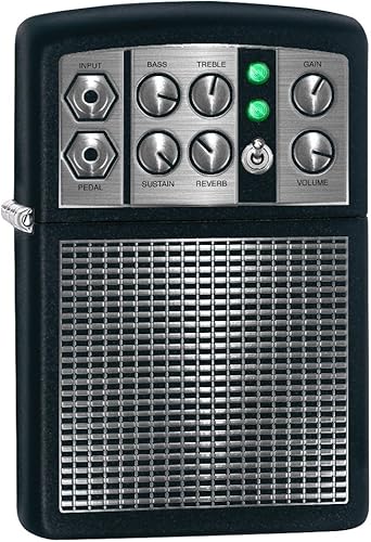 Zippo Encendedor: Amplificador Estéreo - Negro Mate 78084