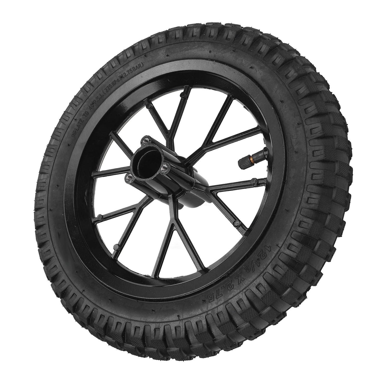 Jante de Roue Arrière 12,5 X 2,75, Adhérence Améliorée, Traction Supérieure, 2 Temps, 47 cm³, 49 cm³, Pocket Bike