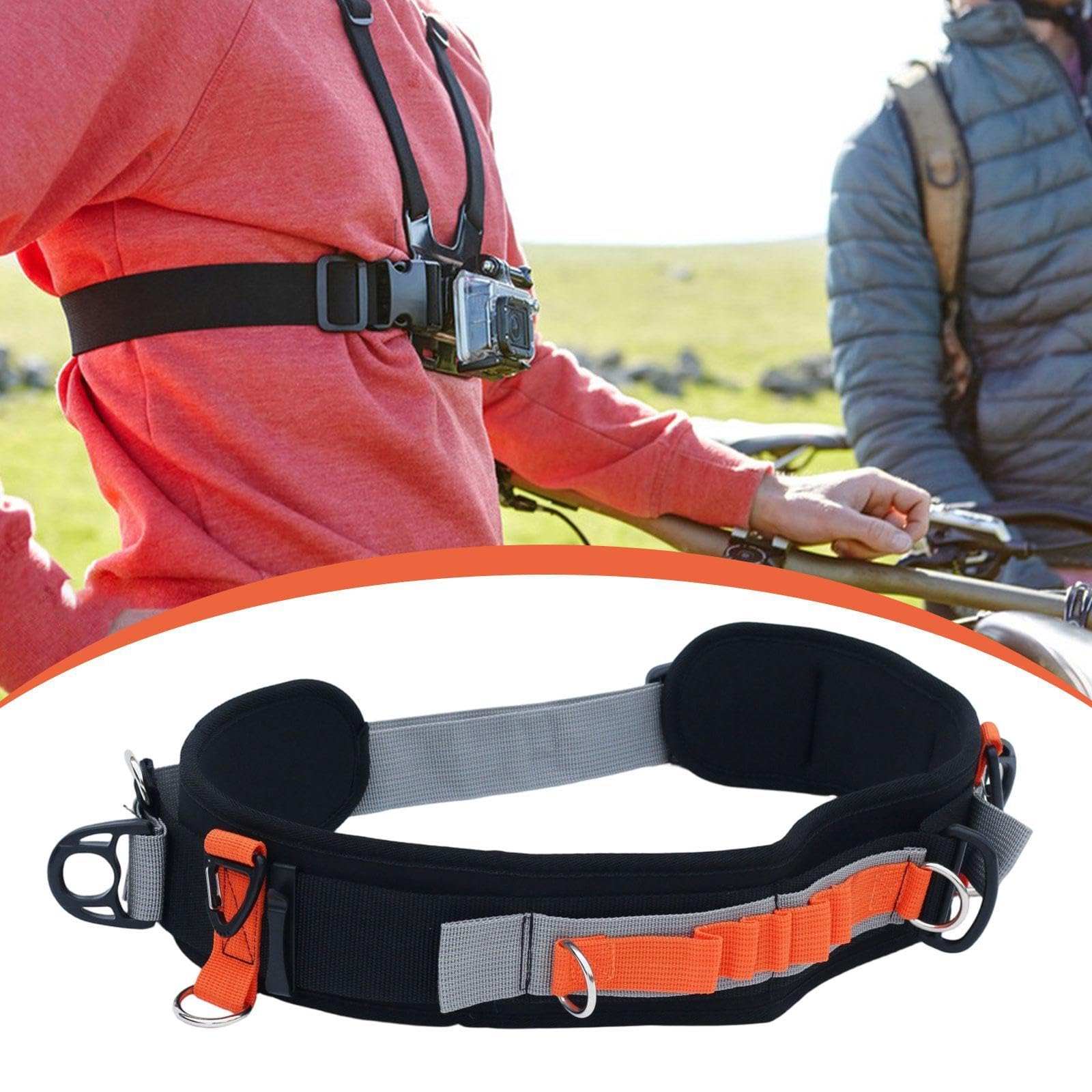 perfk Angel-Hüftgurt, Watgürtel, verstellbar, professionell, tragbar, Fotografie, Hüftgurt, Bund für Damen und Herren, Wandern im Freien