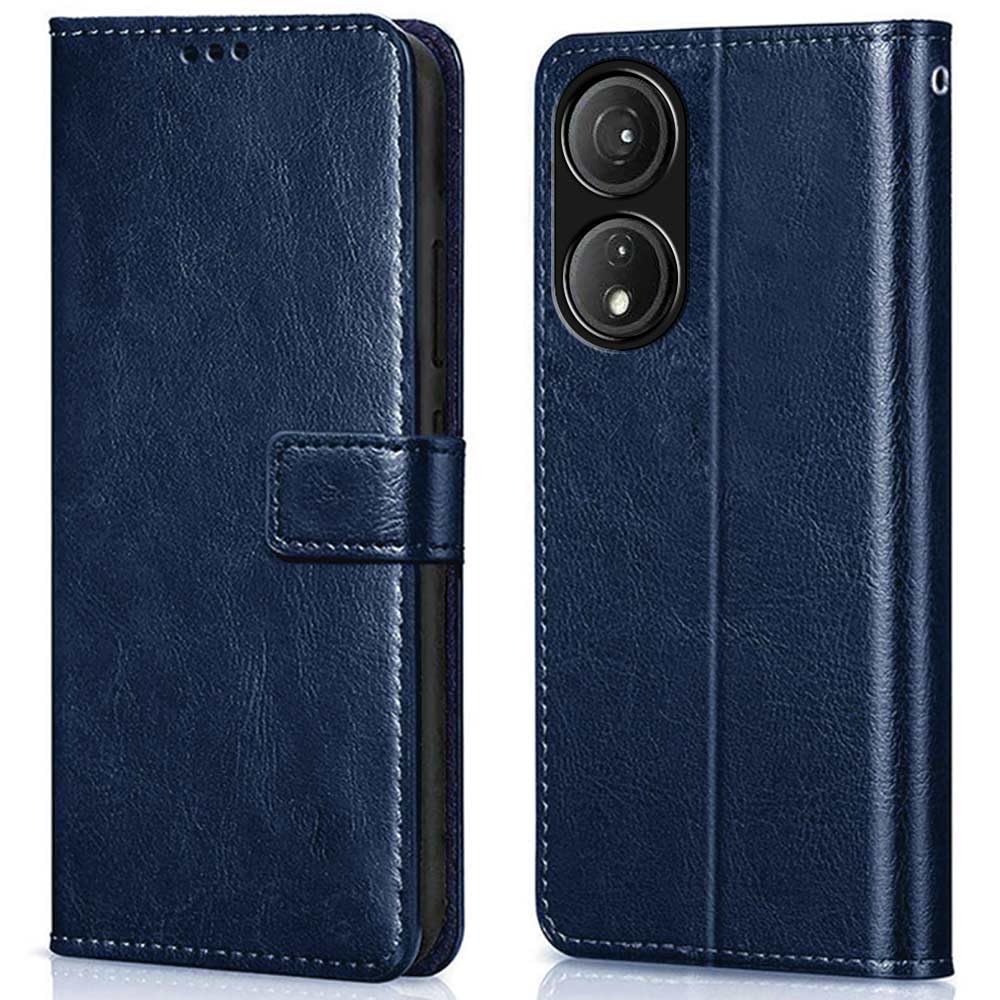 WOW IMAGINE Shock Proof Flip Cover Back Case Cover for Itel P55 5G (Flexible | Leather Finish | Card Pockets Wallet & Stand | Blue) (B0CNW6BM8H) Amazon Price History, Amazon Price Tracker