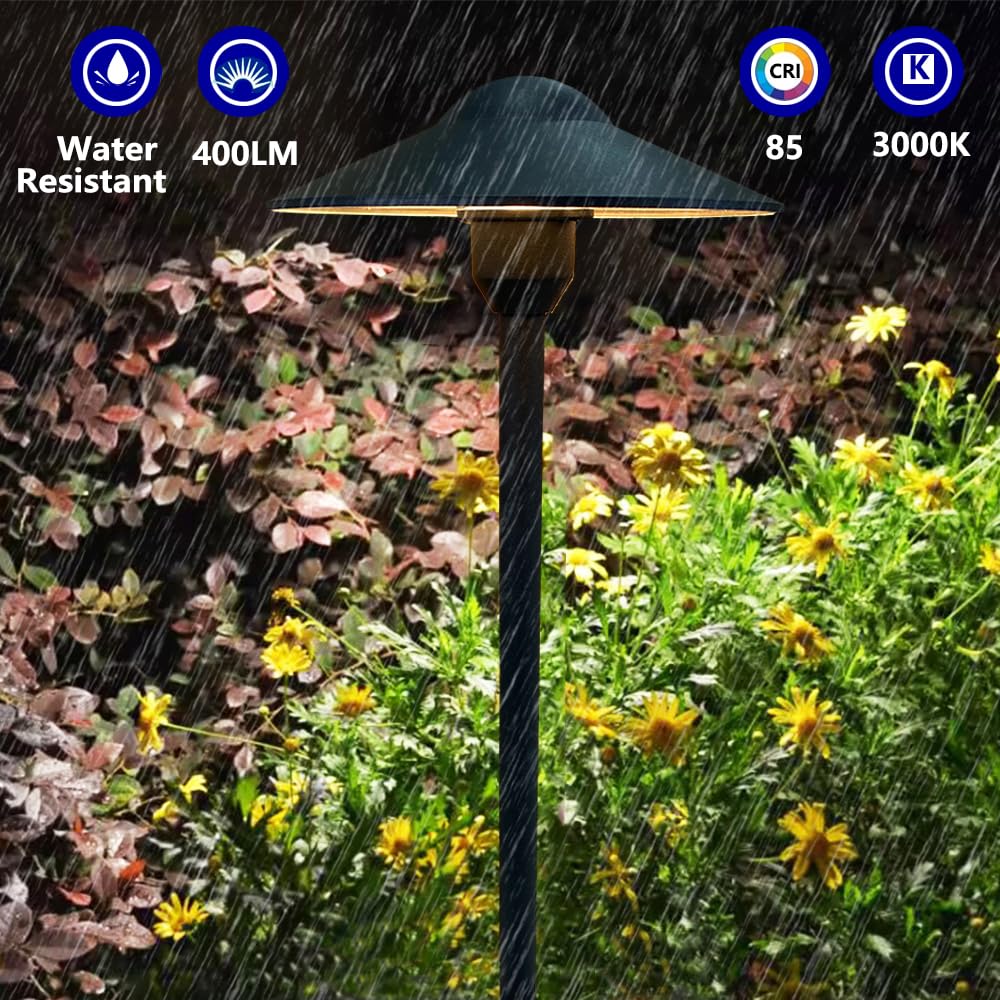 Spreadables Light Snapklik.com : Arrownine Cast Aluminum Low Voltage Landscape Path Area ...