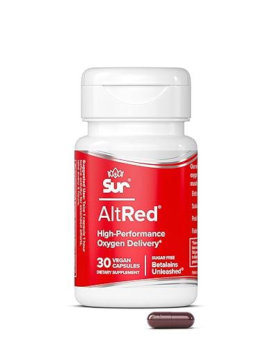 Sur AltRed Beet Root Capsules for Muscle Recovery and Sports