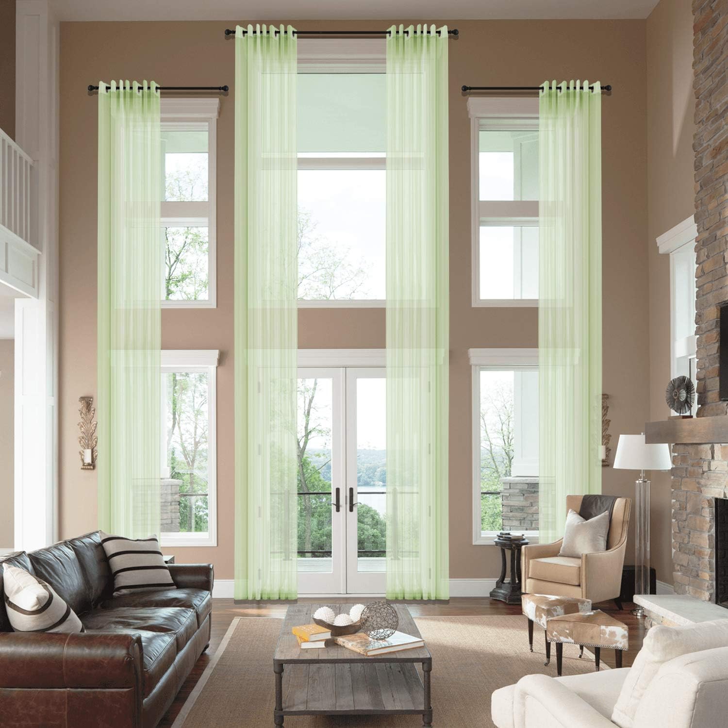 Sheer Curtains 108 14 - tuw53wt