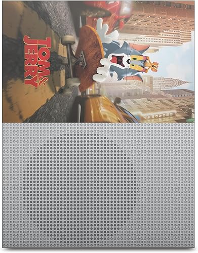 Miniatura 2 de Head Case Designs Officially Licensed Tom and Jerry Movie (2021) Best of Enemies Graphics Vinyl Sticker Gaming Skin Decal Cover Compatible with Xbox