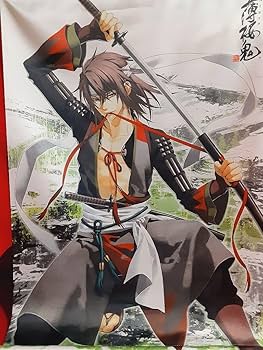 ★レア★ 薄桜鬼　秋陽ノ祭　特大布ポスター　沖田総司 薄桜鬼 真改 秋陽ノ祭(あきひのまつり)